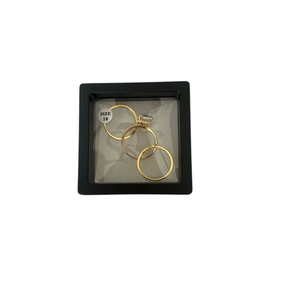 NWT, Sixcitys 3 ring set - Picture 2 of 3